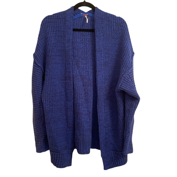 NWOT Free People Blue Cardigan - Picture 2 of 4
